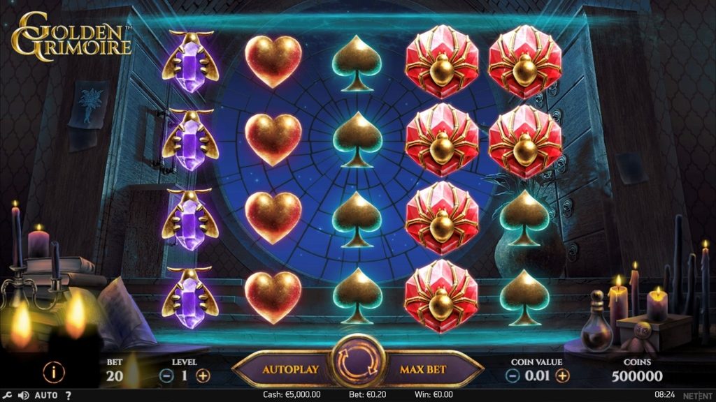 Игровые автоматы онлайн «Golden Grimoire» от Casino Imperator